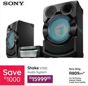 Sony Shake X70D Audio System