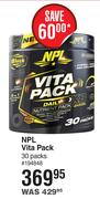 NPL Vita Packs 30 Packs