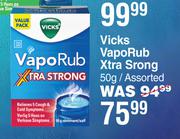 Vicks Vapo Rub Xtra Strong Assorted-50g
