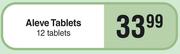Aleve Tablets 12 Tablets