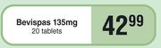 Bevispas 135mg 20 Tablets