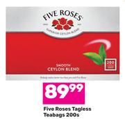 Five Roses Tagless Teabags-200s