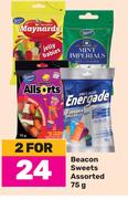 Beacon Sweets Assorted-For 2 x 75g