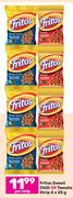 Fritos Sweets Chilli Or Tomato Strip-4 x 25g Per Strip