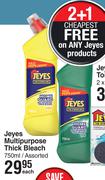 Jayes Multipurpose Thick Bleach Assorted-750ml