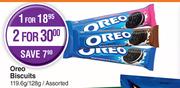 Oreo Biscuits Assorted-For 2 x 119.6g/128g