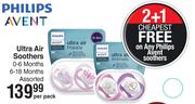 Philips Avent  Ultra Air Soothers-Per Pack 