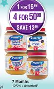 Purity 7 Months Assorted-For 4 x 125ml