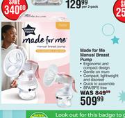Tommee Tippee Made For Me Manual Breast Pump