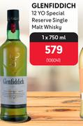 Glenfiddich 12 YO Special Reserve Single Malt Whisky-750ml 