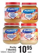 Purity 7 Months Assorted-125ml Each