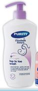 Purity & Elizabeth Anne's Top To Toe Wash Assorted-500ml