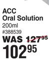 Acc Oral Solution-200ml