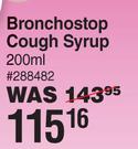 Bronchostop Cough Syrup-200ml