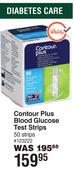 Contour Plus Blood Glucose Test Strips-50Strips
