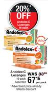 Andolex-C Lozenges 16-Pack Assorted- Per Pack