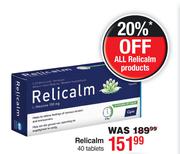 Relicalm 40 Tablets