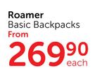 Roamer Basic Backpacks-Each