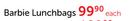 Barbie Lunchbags-Each