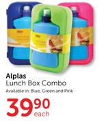 Alplas Lunch Box Combo-Each