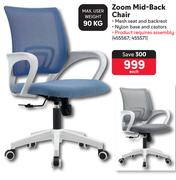 Zoom Mid-Back Chair 455567, 455571-Each