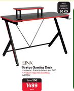 Linx Kratos Gaming Desk 461794-Each