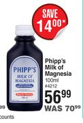 Phipp's Milk Of Magnesia-100ml