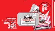 Fisherman's Friend Lozenges 2 x 25g Plus Tin- Each