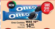 Oreo Cookies Assorted-119.6g Each
