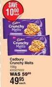 Cadbury Crunchy Melts-156g Each