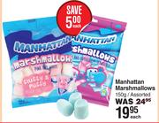 Manhattan Marsmallows Assorted-150g Each