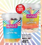 Munch 'D Gummy Mix Assorted-450g Each