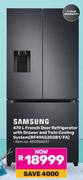 Samsung 470L French Door Refrigerator With Drawer & Twin Cooling System RF49A5202B1/FA (850006237)