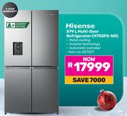 Hisense 579L Multi Door Refrigerator H750FS-WD (827007)
