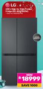 LG 658L Side By Side Freezer Fridge GC-B257KQJW (850030740)