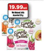 We Natural Jelly Assorted-20g