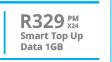 Nokia 5.1 Smartphone-On Smart Top Up Data 1GB