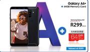 Samsung Galaxy A6+-On uChoose Flexi 120 + Samsung 64GB Memory Card      