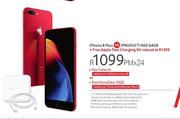 Apple iPhone 8 Plus 4G(Product) Red 64GB-On Red Select+ Or On Red More Data 10GB