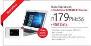 Mecer Xpression-On 4GB Data + Vodafone R218 WiFi Router