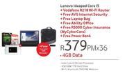 Lenovo Ideapad Core i5-On 4GB Data