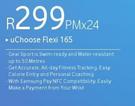 Samsung Gear Sport Blue & Black-On uChoose Flexi 165