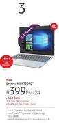 Lenovo MIIX 320 10" 4G-On 6GB Data