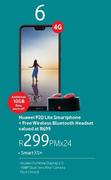 Huawei P20 Lite Smartphone 4G-On Smart XS+ Free Wireless Bluetooth Headset
