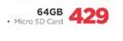 Sandisk/Toshiba 64GB Micro SD Cards