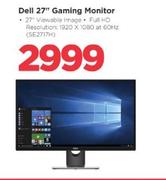 Dell 27” Gaming Monitor
