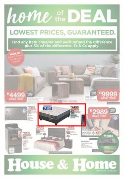 House & Home : Lowest Prices (10 Jul - 22 Jul 2018), page 1