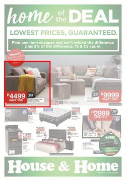 House & Home : Lowest Prices (10 Jul - 22 Jul 2018), page 1