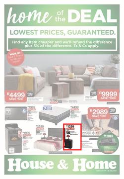 House & Home : Lowest Prices (10 Jul - 22 Jul 2018), page 1