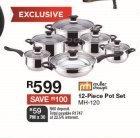 Muller Haupt 12 Piece Pot Set